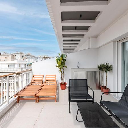 Ferienwohnung Skyview Bliss #4 Thessaloniki Exterior foto