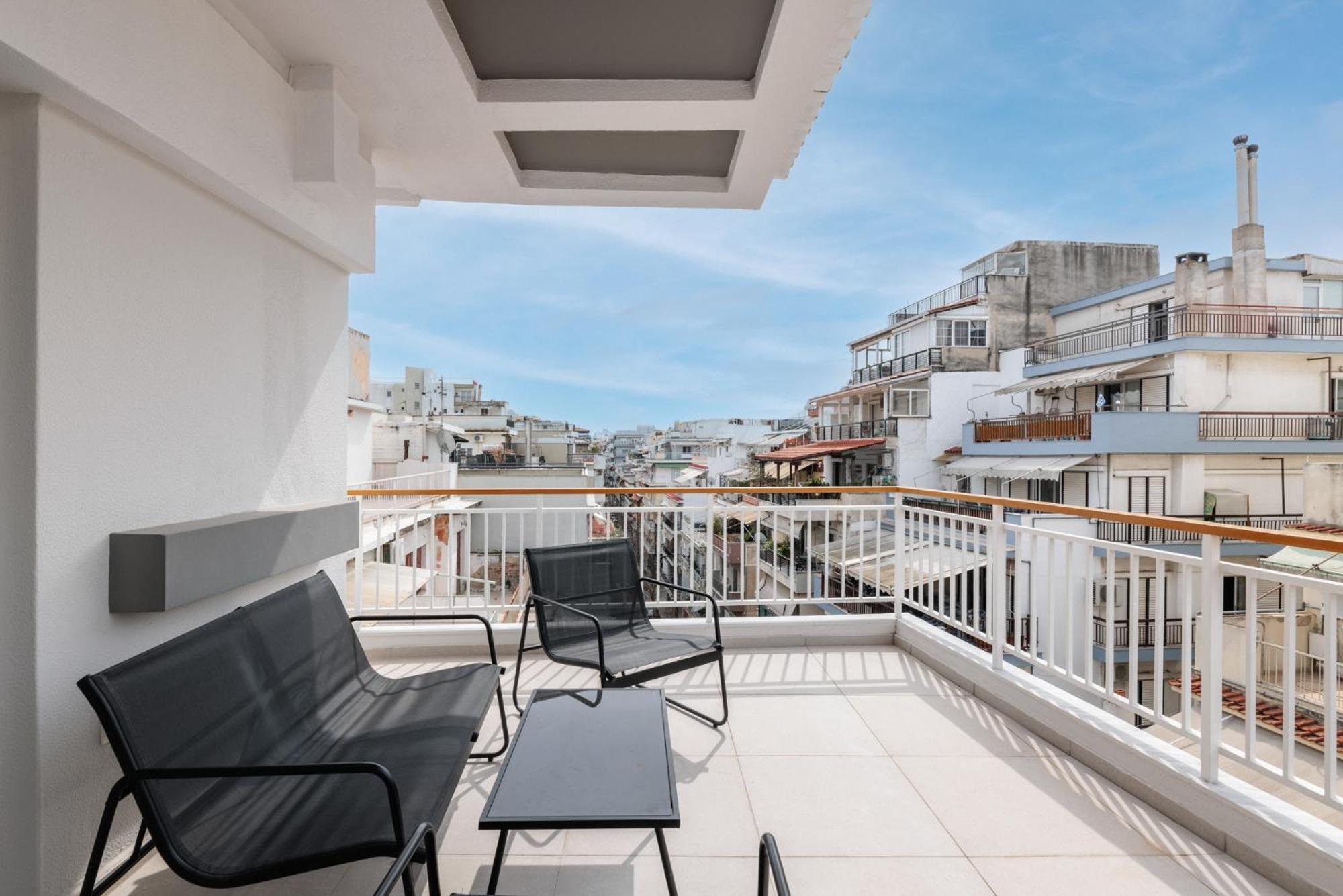 Ferienwohnung Skyview Bliss #4 Thessaloniki Exterior foto